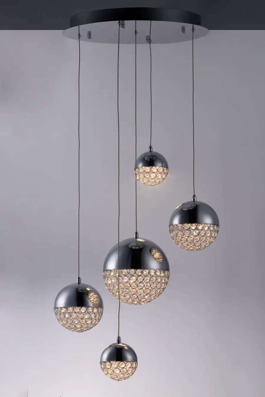 Eclipse 5-Light LED Multi-Light Pendant - Image 3