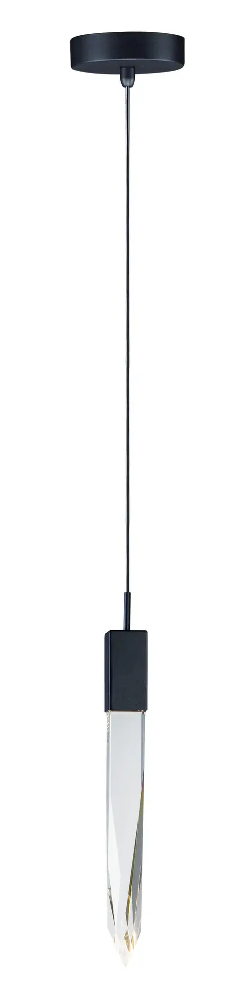 Elegant Crystal Mini Pendant with Adjustable Height & LED Efficiency - Image 1