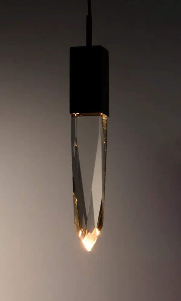 Elegant Crystal Mini Pendant with Stunning Light Diffusion - Image 2