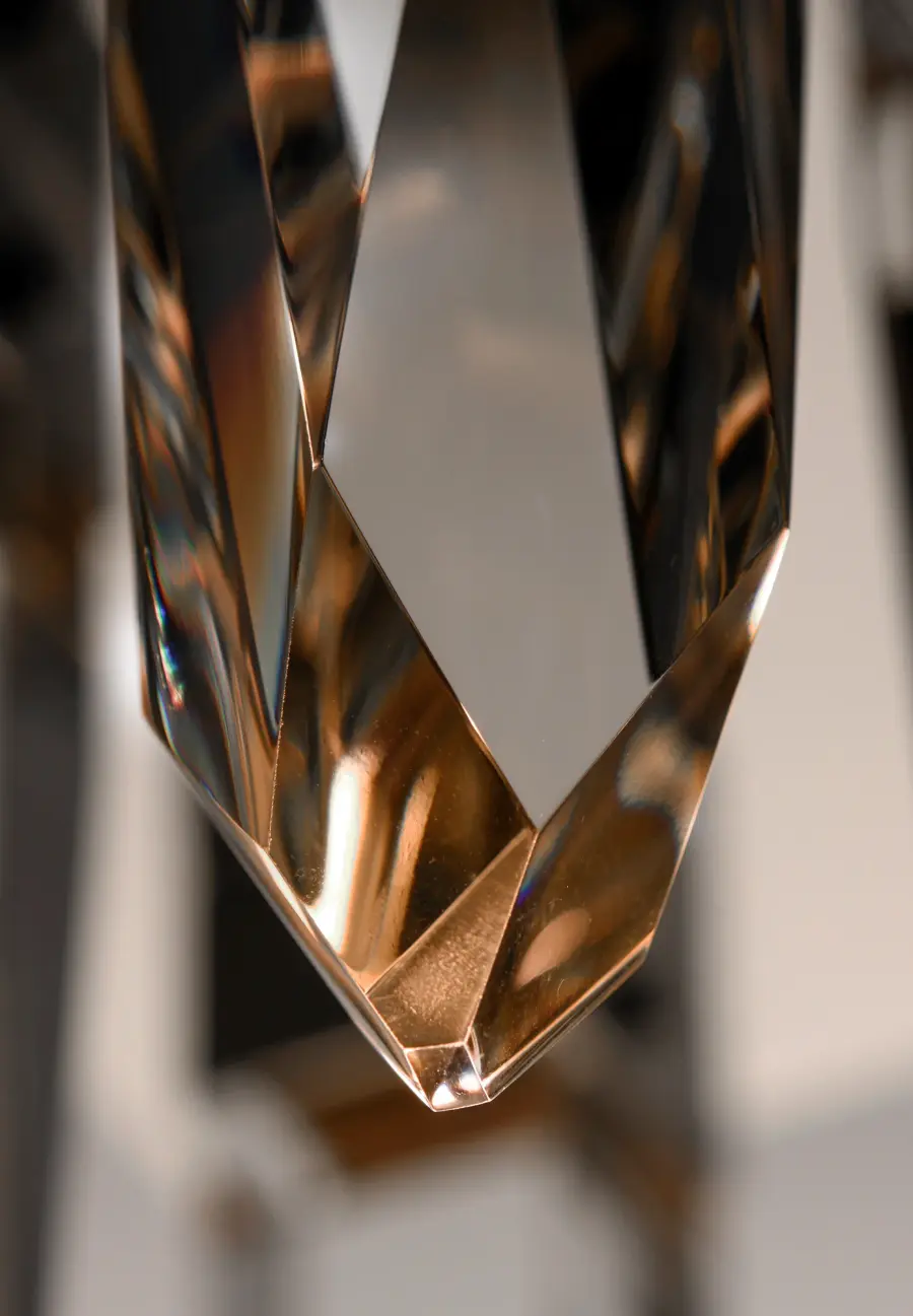 Stunning Crystal Cascade Creates Dramatic Focal Point - Image 4