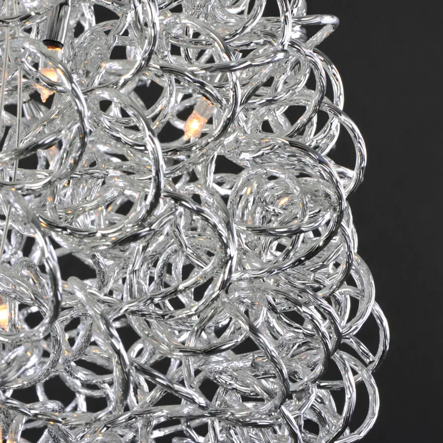 Dazed 25-Light LED Pendant in Polished Chrome - Image 4