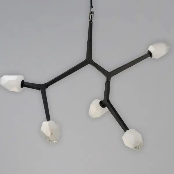 The Blossom pendant brings organic beauty indoors with its branched frame design and frosted glass shades. Contemporary styling with soft, nature-inspired details makes it versatile for modern and transitional spaces alike. - alternate view