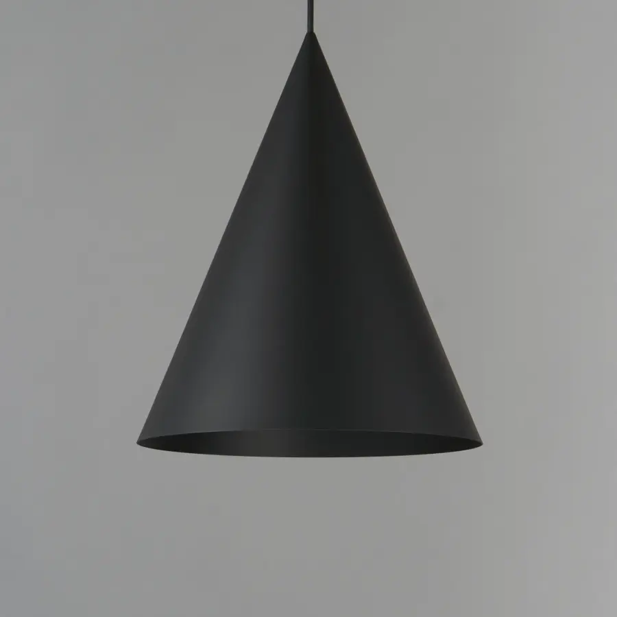 Pitch 14" LED Single Pendant in Black - Image 2