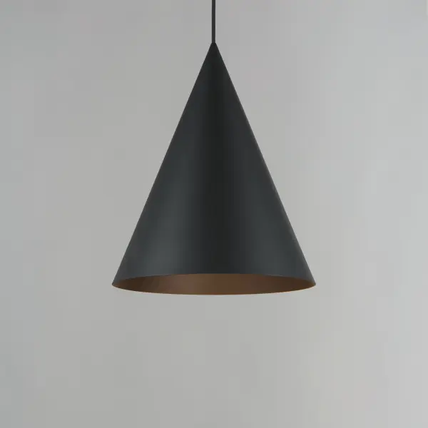 Pitch 14" LED Single Pendant in Black - Image 3