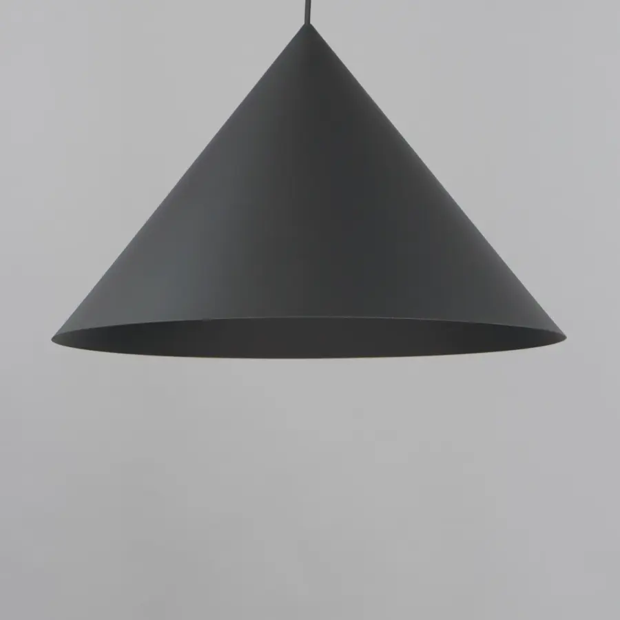 Pitch 22" LED Single Pendant in Black - Image 2