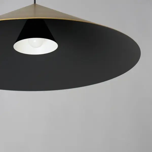 Pitch 30" LED Single Pendant in Antique Brass - Image 4