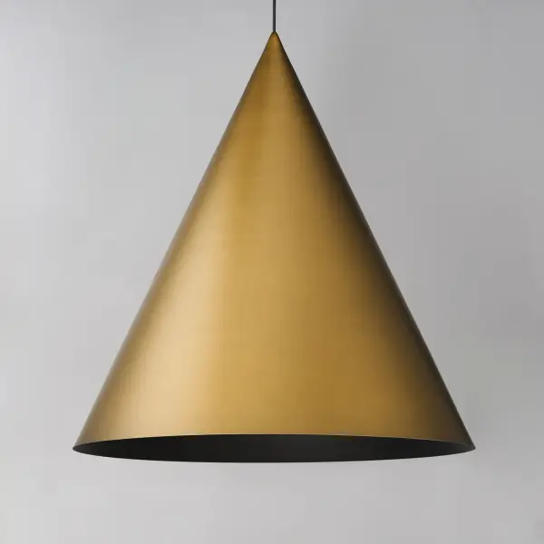Pitch 30" LED Single Pendant in Antique Brass - Image 3