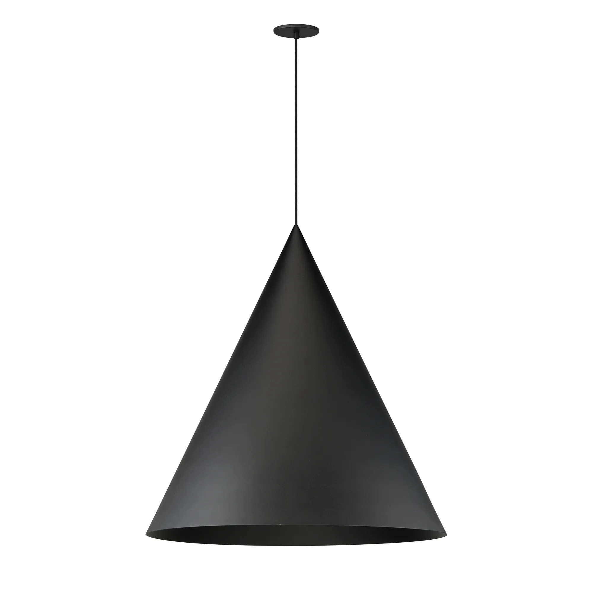 Pitch 30" LED Single Pendant in Black