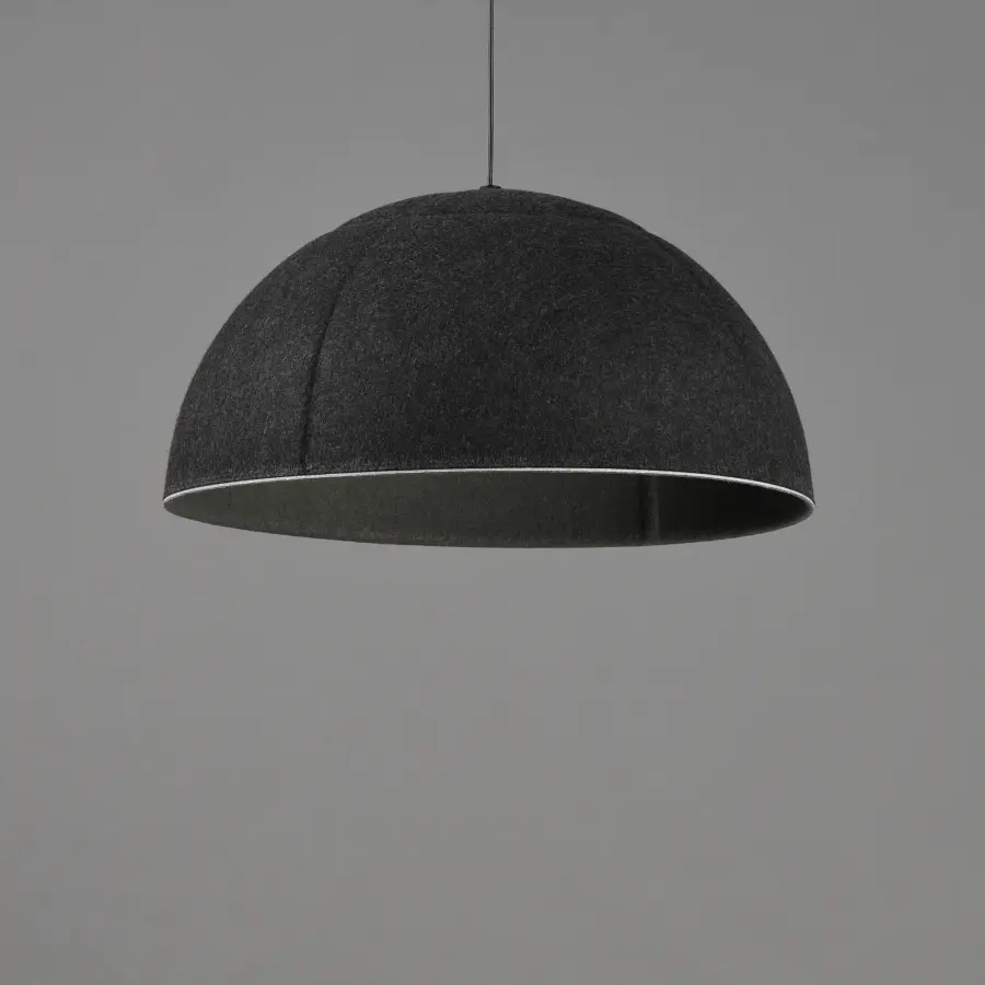 Wimbledon 16" LED Pendant in Dark Gray - Image 2