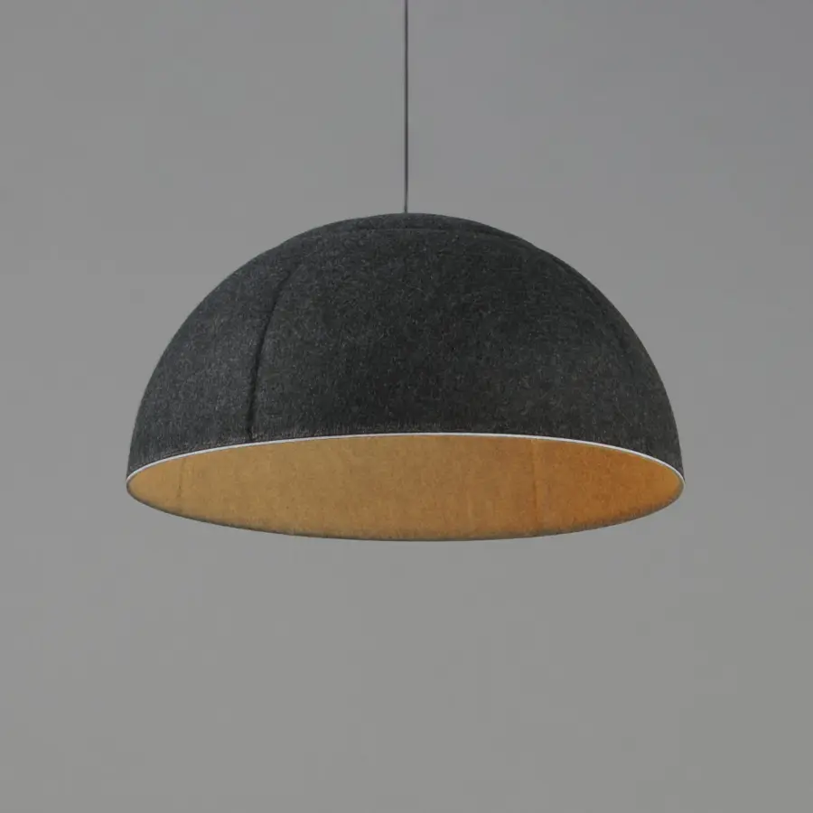 Wimbledon 16" LED Pendant in Dark Gray - Image 3