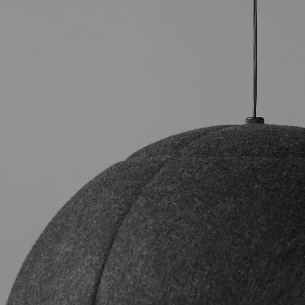 Wimbledon 16" LED Pendant in Dark Gray - Image 4