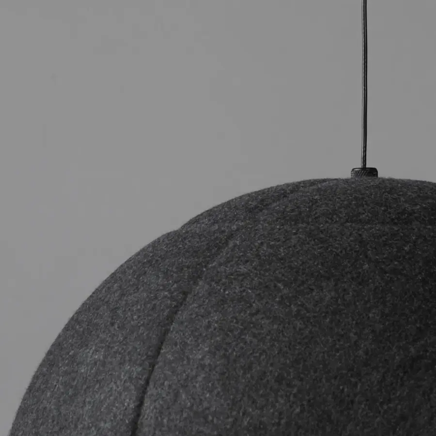 Wimbledon 16" LED Pendant in Dark Gray - Image 4