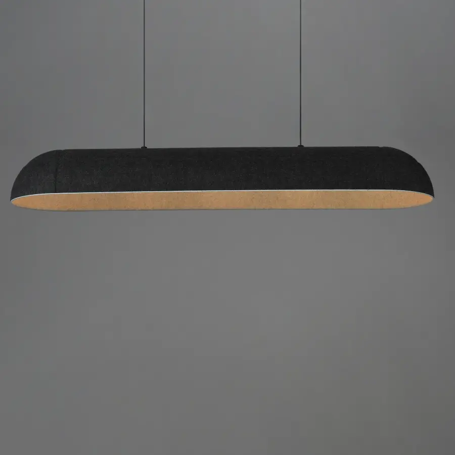 Wimbledon 41" LED Linear Pendant in Dark Gray - Image 2