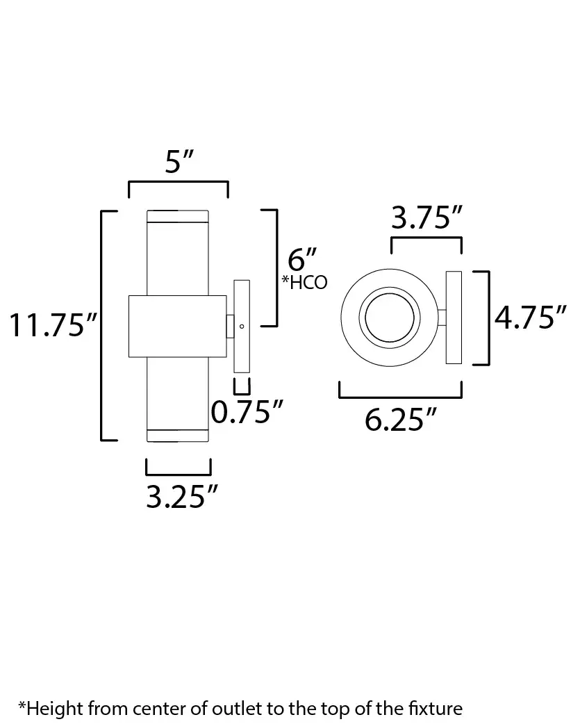 Reveal Outdoor Medium LED Wall Sconce - Image 5