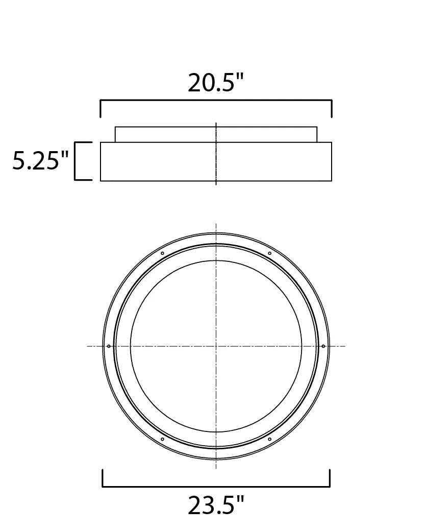 iCorona Friends of Hue Smart LED Flush Mount - Image 5