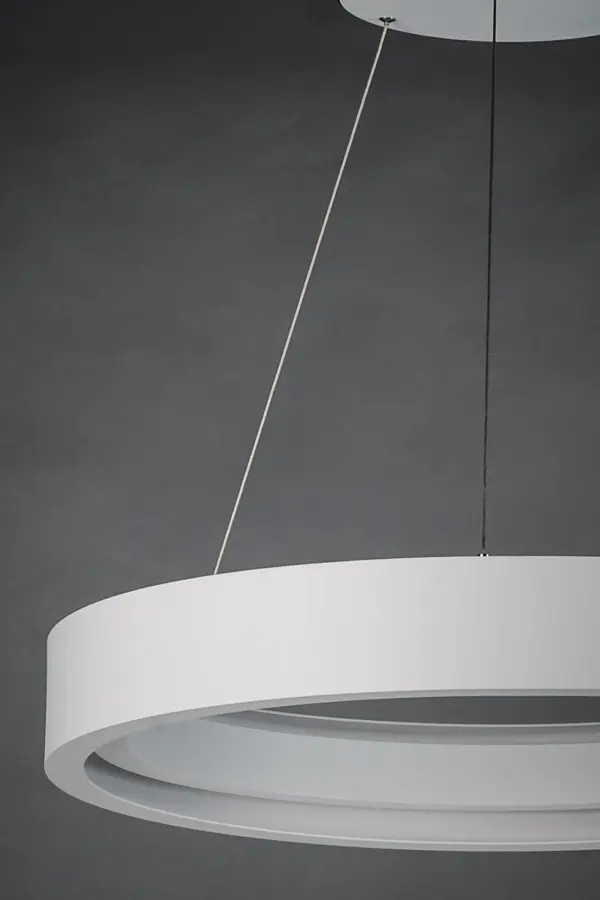 The iCorona combines Red Dot Award-winning design with advanced smart home integration. Features color-changing LED technology, Friends of Hue compatibility, and voice control for modern convenience and wellness routines. - alternate view