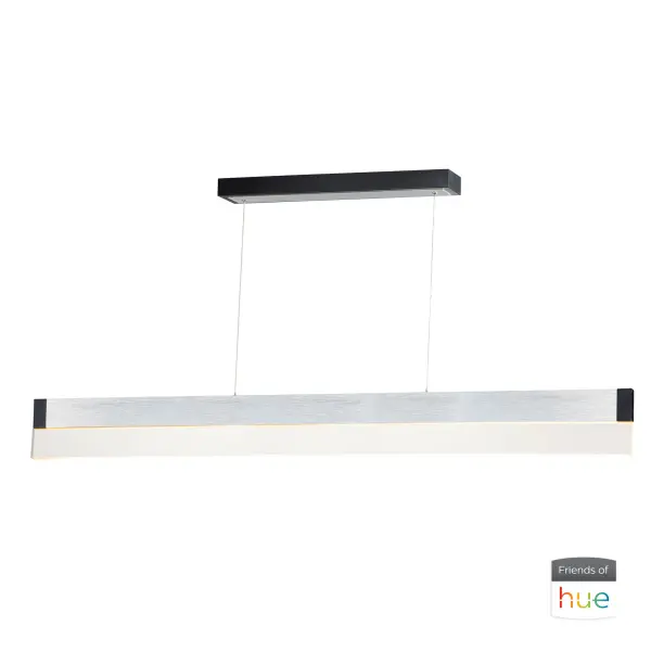 The iBar Smart Light combines sleek aluminum design with advanced Philips Hue technology, offering 96 million color combinations and health-focused color temperature adjustments throughout the day.