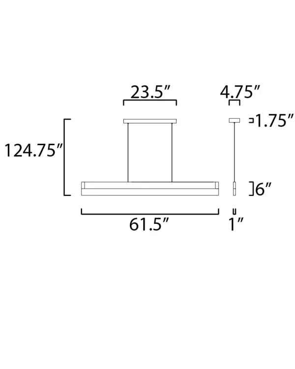 iBar Smart Light Linear Pendant - Image 5