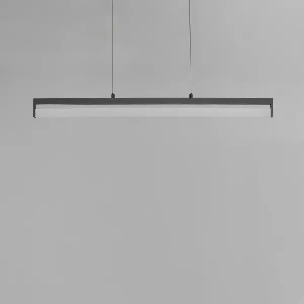 The Crossbar Connected by WiZ brings smart home technology to modern lighting with WiFi-enabled color control and modular connectivity. Its 48-inch linear design and configurable accessories make it perfect for tech-savvy homeowners. - alternate view