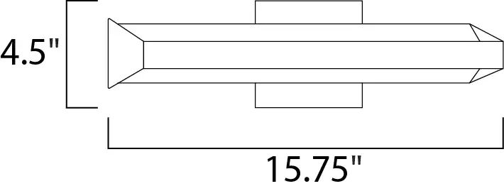 Sleek LED Outdoor Sconce with Modern Aluminum Design - Image 3