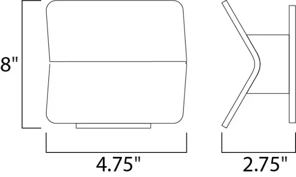 Sleek Modern LED Sconce for Contemporary Outdoor Spaces - Image 2