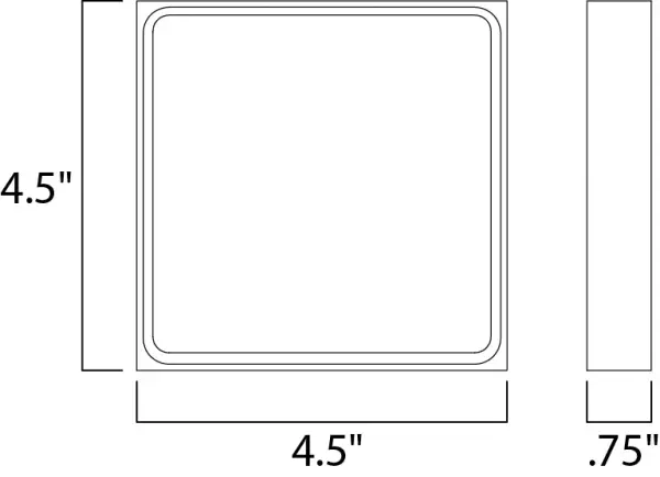 Alumilux Outline LED Outdoor Wall Sconce - Image 5