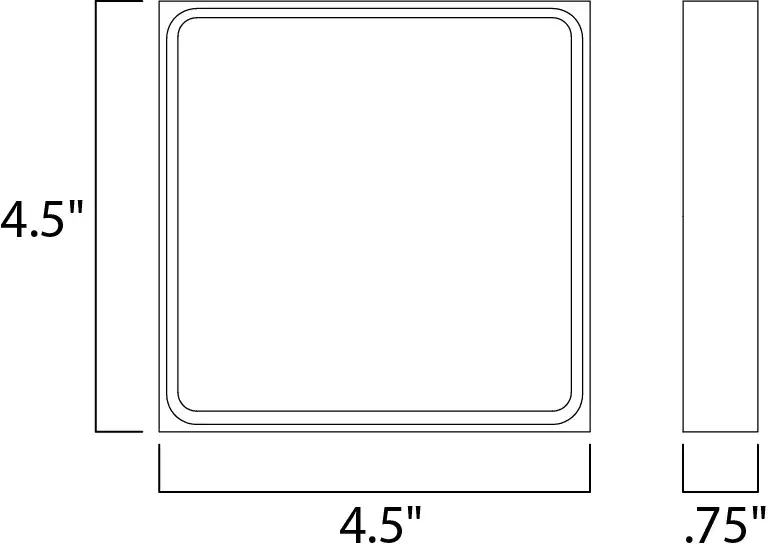 Alumilux Outline LED Outdoor Wall Sconce - Image 5