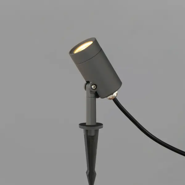 The Alumilux pathway light delivers 400 lumens of warm 3000K illumination in a durable aluminum and glass construction. Perfect for illuminating walkways, gardens, and outdoor spaces with energy-efficient 5W LED technology. - alternate view