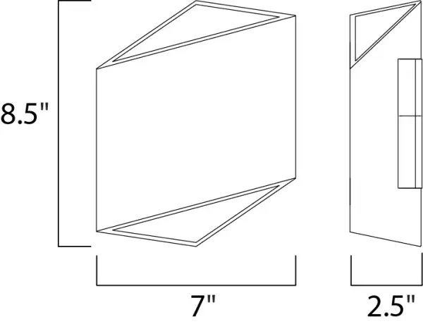 Modern LED Outdoor Sconce with Energy-Efficient Performance - Image 6