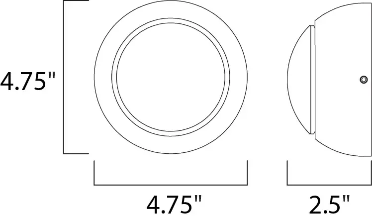 Alumilux Fulcrum LED Outdoor Wall Sconce - Image 8