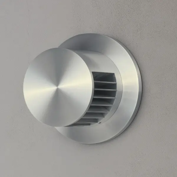 The Alumilux Spoked LED wall sconce delivers contemporary style with practical outdoor lighting. Its durable aluminum construction and integrated LED technology provide reliable illumination with minimal energy use. - alternate view