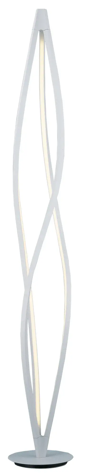 Cyclone LED Floor Lamp in Matte White - Image 1