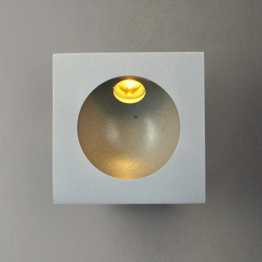 Alumilux LED Step Light in Satin Aluminum - Image 3