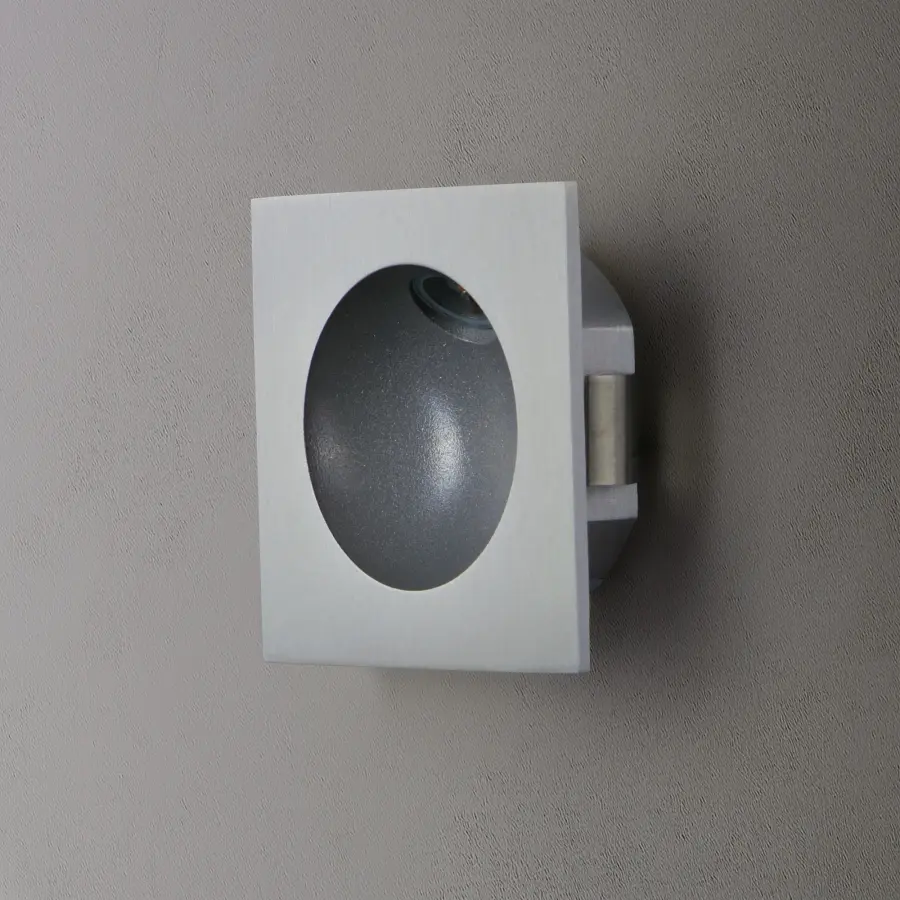 Alumilux LED Step Light in Satin Aluminum - Image 4