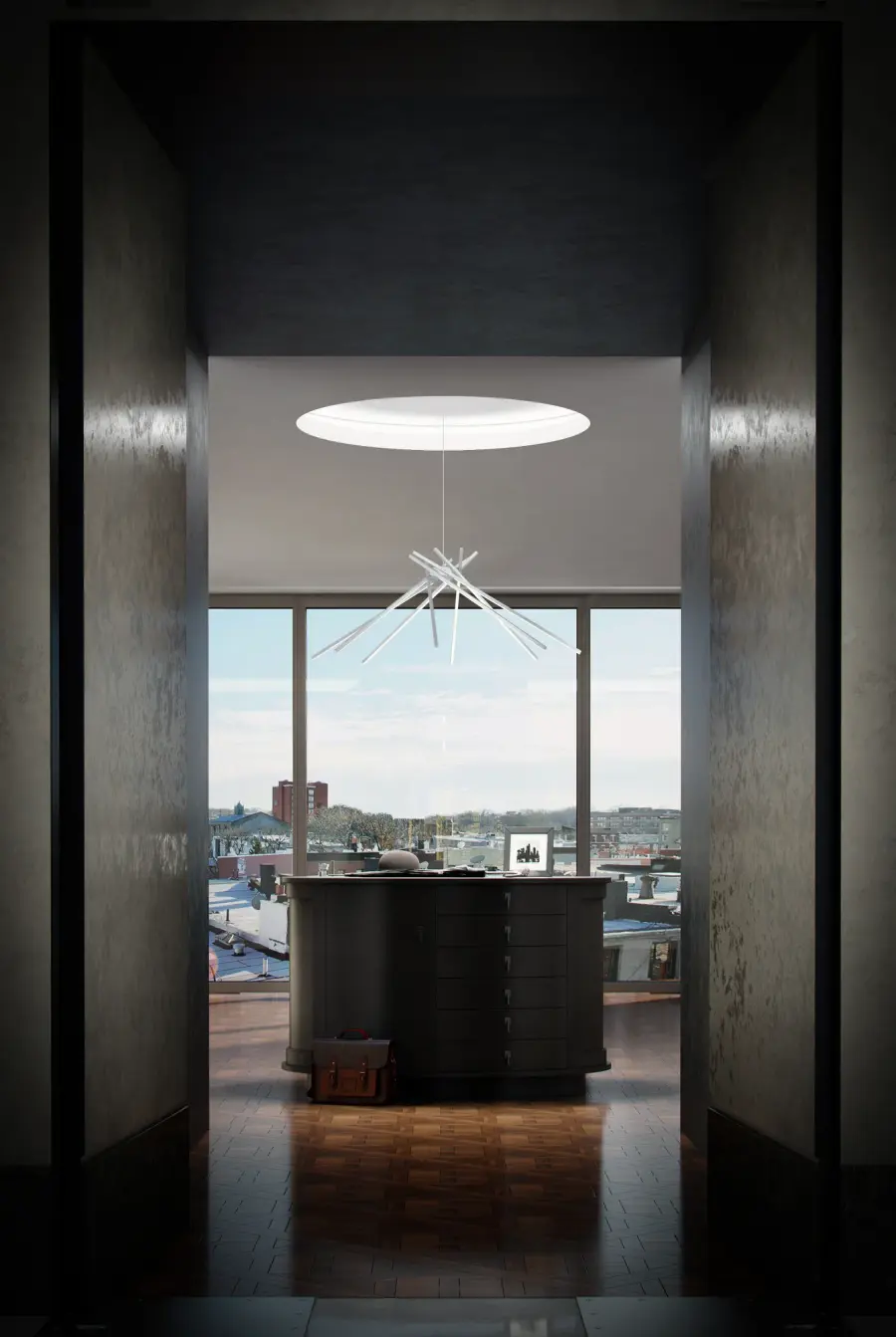 Alumilux Aster 8-Light LED Multi-Light Pendant - Image 5