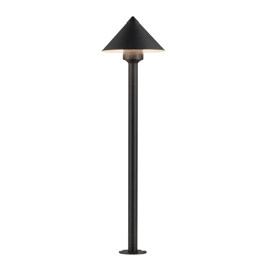 Alumilux Bollard Outdoor Pathway Light - 24" Black - Image 1