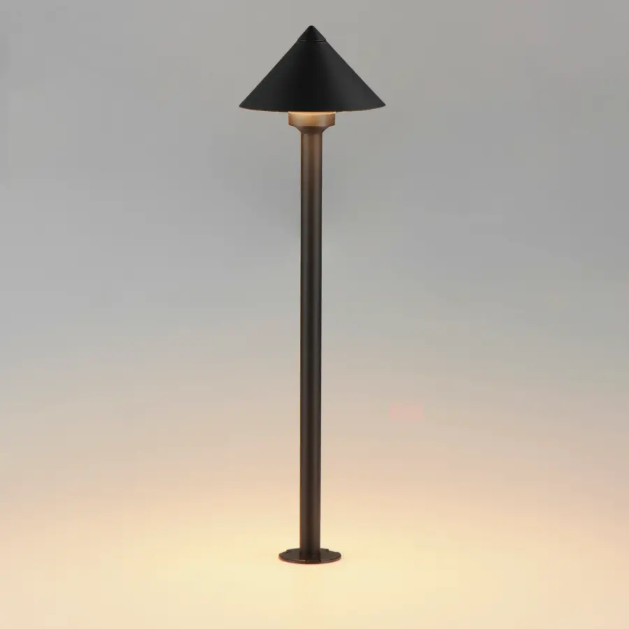 Alumilux Bollard Outdoor Pathway Light - 24" Black - Image 3