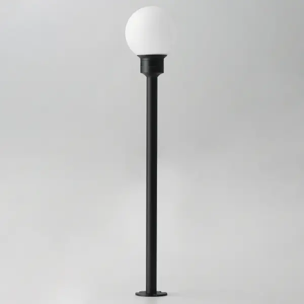 The Alumilux Bollard delivers contemporary outdoor lighting with a durable aluminum construction and warm 3000K LED. At 24" tall, it provides 440 lumens of pathway illumination with excellent color rendering (CRI 90). - alternate view