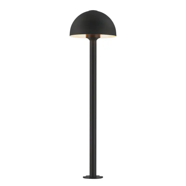 The Alumilux Bollard delivers efficient 260-lumen LED illumination in a durable aluminum construction. Its 24-inch height and contemporary dome design make it ideal for pathway lighting with warm 3000K output.