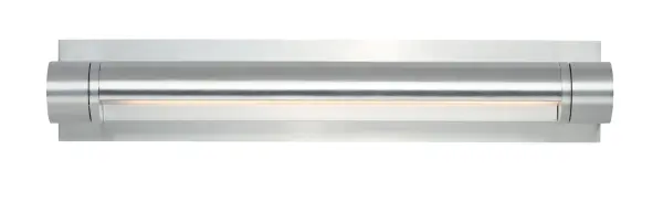 This solid aluminum wall sconce combines European architectural design with high-powered LED technology. Machined from solid aluminum blocks with a satin finish, it delivers 420 lumens of warm 3000K light through an acrylic diffuser.