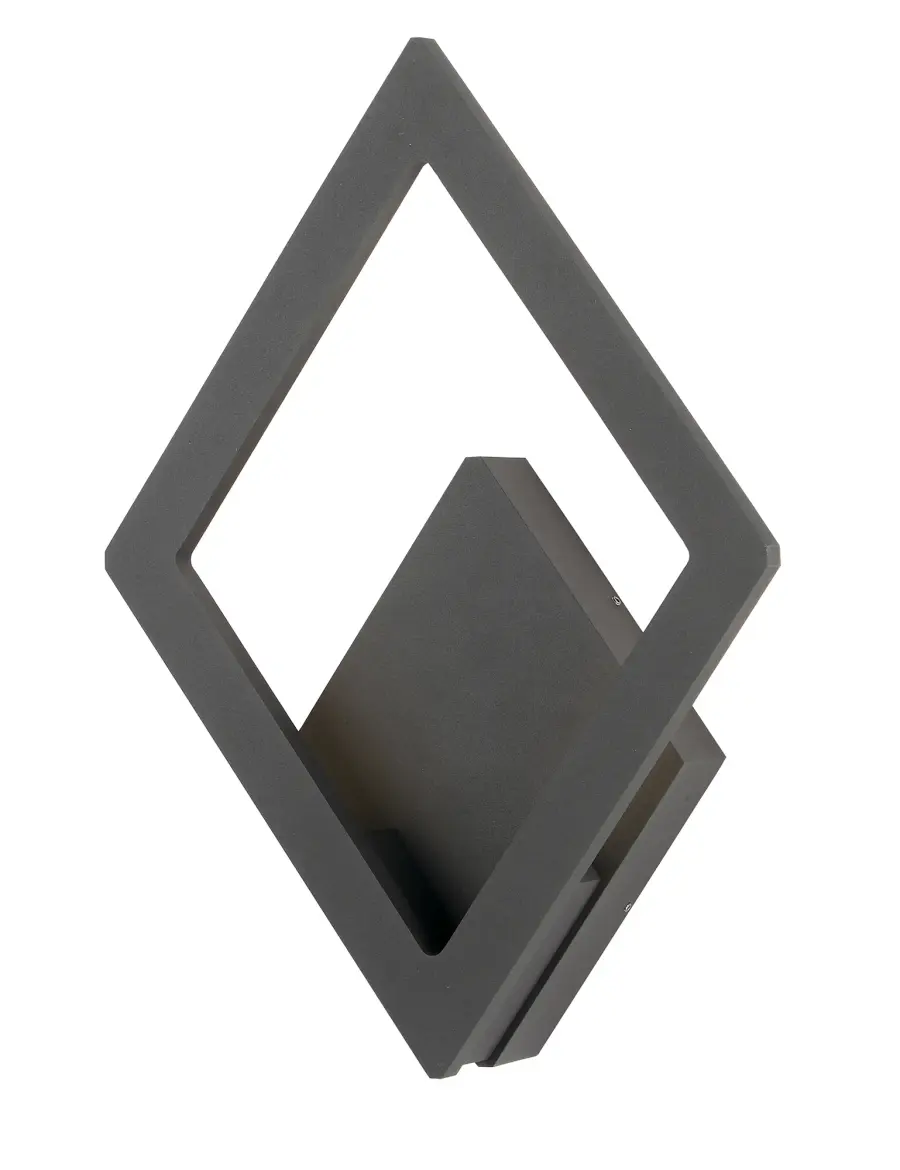Alumilux Rhombus LED Outdoor Wall Sconce - Image 1