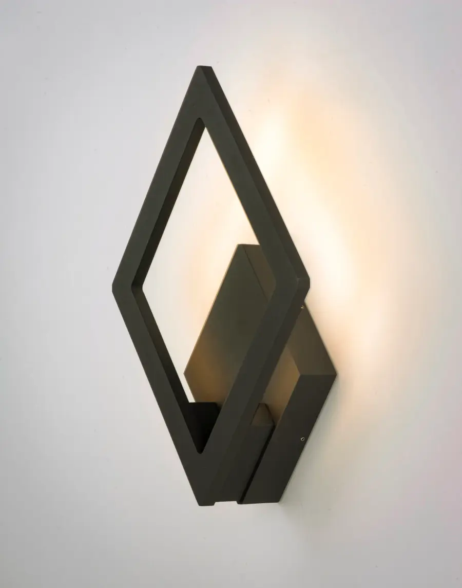 Alumilux Rhombus LED Outdoor Wall Sconce - Image 2