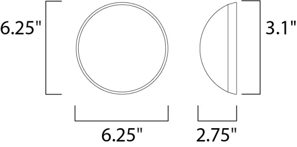 Alumilux LED Outdoor Wall Sconce - Image 3