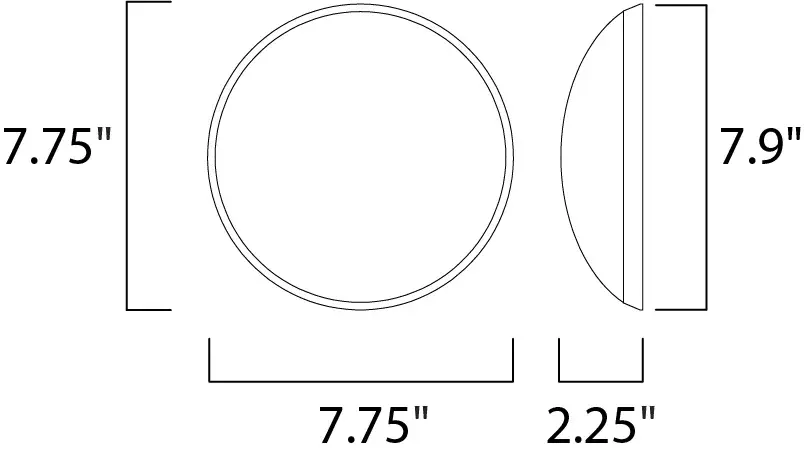 Alumilux Dune LED Outdoor Wall Sconce - Image 2