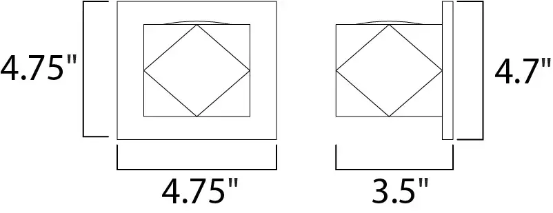 Alumilux Elemental LED Outdoor Wall Sconce - Image 5
