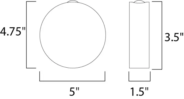 Alumilux Glint LED Outdoor Wall Sconce - Image 5