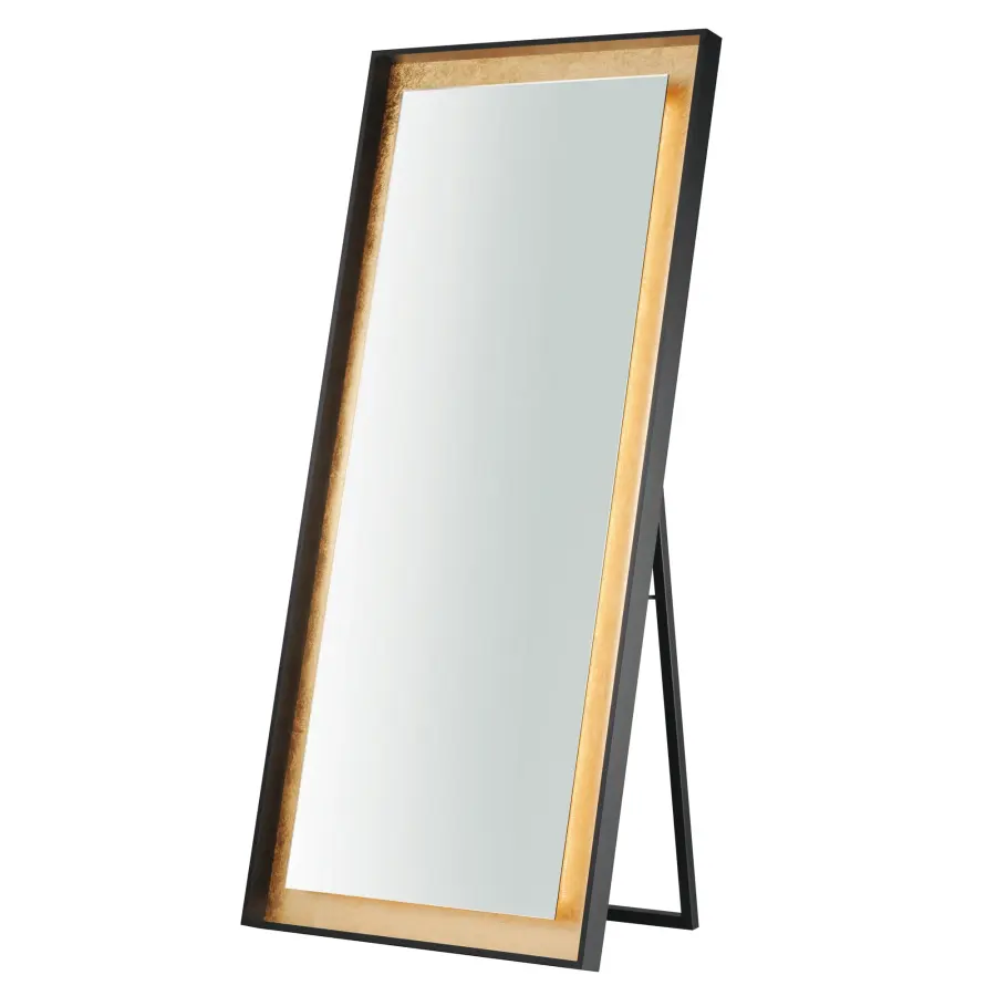 Floating 30" x 67" LED Free Standing Mirror - Image 1