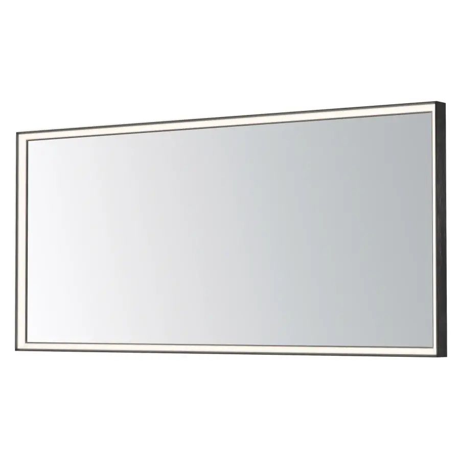 Bevel 60" x 28" LED Mirror with 2CCT - Image 1