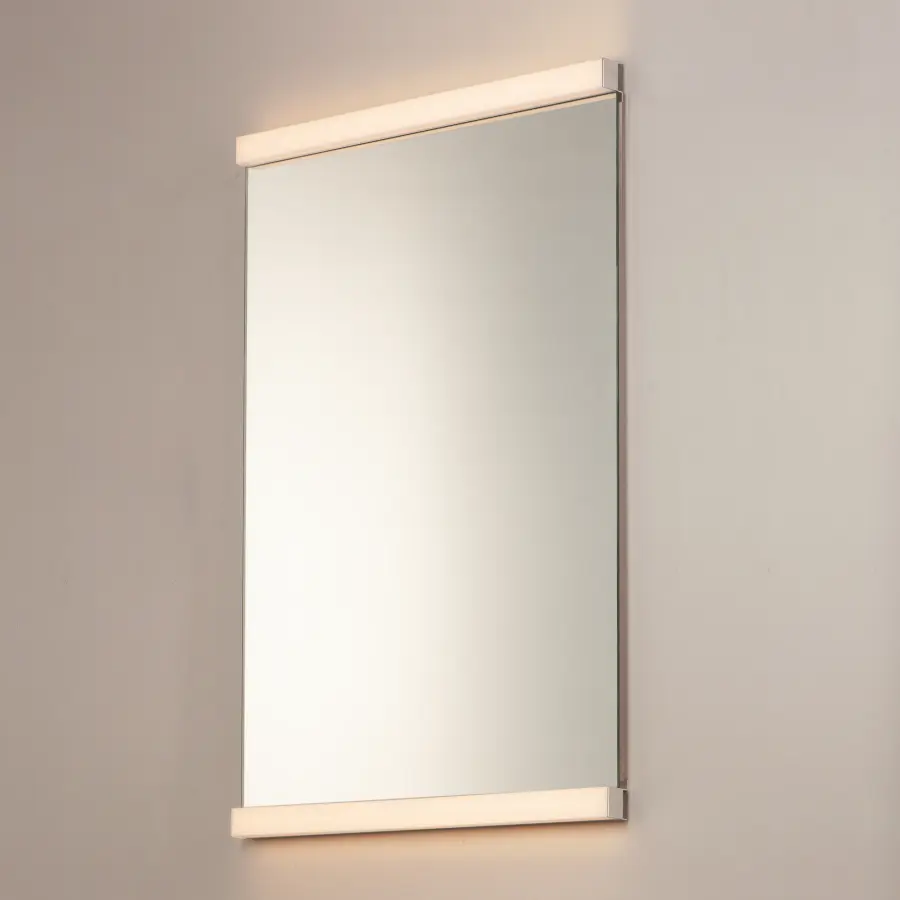 Luminance LED Mirror - 39" x 30" Polished Chrome - Image 3