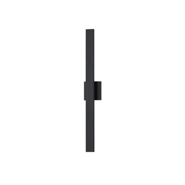 Collection: Alumilux Line Finish: Black Width: 4.50" Height: 30.00" Weight: 22.00 lb Extension from Wall: 2.25" Wire: 8" Bulbs Included Number of Bulbs: 2 Maximum Wattage: 7.50 W Bulb Base: PCB Integrated Light Source: LED Light Output: 850.00 lm Color Temperature: 2700 K CRI: 90 Rated Average Life: 35000 Voltage: 120.00 V Material: Aluminum, PC Safety Listing: cETLus ADA Title 24 LED Manufacturer Warranty: 3 Spec Sheet